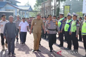 Personel Polres Humbahas Diminta Beri Pelayanan Maksimal Jelang Idul Fitri