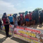 Polres Rembang Amankan Tradisi Lebaran Lomba Dayung Perahu Naga