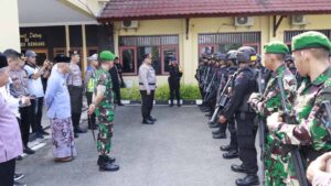 Jamin Keamanan Mudik Lebaran, Polres Rembang Dapat BKO Brimob dan TNI