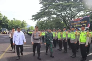 Selama PAM Arus Mudik, Polres Jembrana Terapkan Patroli Pagar Betis