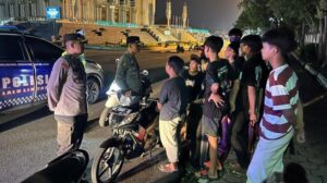 Puluhan Sepeda Motor Knalpot Brong Terjaring Razia di Karanganyar