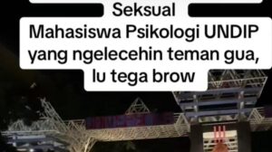 Viral, Mahasiswa Undip Diduga Lakukan Pelecehan Seksual, Pihak Kampus Selidiki