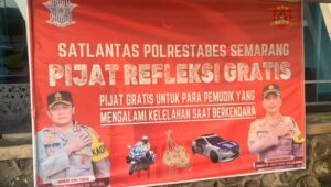 Pos PAM Mangkang Semarang Sediakan Layanan Refleksi Untuk Para Pemudik