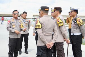 Siap Digunakan saat Mudik, Kapolda Jateng Tinjau Kesiapan Tol Fungsional Solo-Jogja