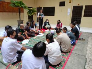 Kembali Gelar Binrohtal Bagi Tahanan, Dittahti Polda Kalteng Tingkatkan Keimanan