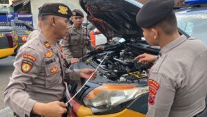 Sat Samapta Polres Banjarnegara Cek Perlengkapan Ops Ketupat Candi 2024