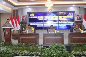 Kesiapan Hadapi Idul Fitri, Polda Kalteng Gelar Latpraops Ketupat Telabang 2024 Kesiapan