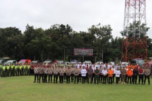 Hadapi Mudik, Polres Lamandau Gelar Pasukan Operasi “Ketupat Telabang” 2024