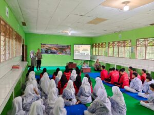 Sambang SMA NU Palangka Raya, Ditbinmas Polda Kalteng Edukasi Bahaya Radikalisme