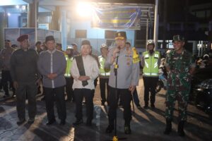 Jamin Keamanan Malam Takbiran, Kapolda Kalteng bersama Forkopimda Patroli Skala Besar di Palangka Raya