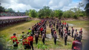 Siapkan Generasi Tangguh, Siswa SPN Polda Kalteng Terima Pelatihan Penggunaan Senjata Api