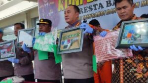 Polisi Banyuwangi Ungkap Peredaran Narkoba, Barang Bukti Sabu-sabu Seberat 6 Kg