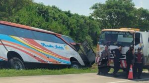 Arus Tol Batang-Semarang Terpantau Lancar Usai Kecelakaan Bus Rosalia Indah