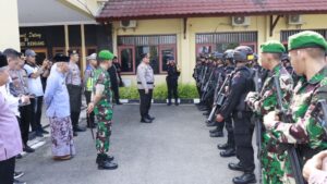 TNI-Polri di Rembang Siap Beri Pengamanan Mudik Lebaran