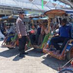 Gelar Patroli di Pasar Tradisional, Polsek Sarang Himbau Warga Tak Parkir Sembarangan