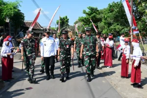 Wakil Bupati Sukoharjo Buka TMMD Reguler Ke-120 di Wirun Mojolaban