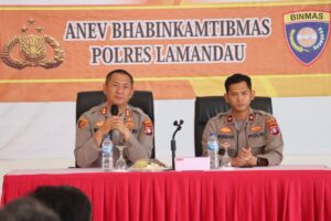 Melalui Teknologi, Polres Lamandau Tingkatkan Kinerja Bhabinkamtibmas