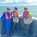 Direktur Polairud Polda Jatim Patroli Bersama Satpolairud Polresta Banyuwangi di Perairan Selat Bali