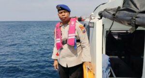 Ditpolairud Polda Jawa Timur Bersama Kasad Polairud Banyuwangi Gelar Patroli Perairan