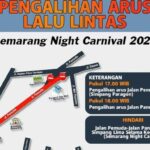 Ini Skenario Pengalihan Arus Lalulintas saat Semarang Night Carnival Sabtu 4 Mei 2024
