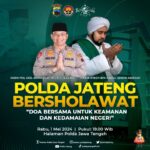 Ada Polda Jateng Bersholawat, Sejumlah Ruas di Semarang Akan Dialihkan
