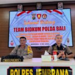 Personil Polres Jembrana Ikuti Sosialisasi dan Penyuluhan Dari Bidkum Polda Bali
