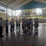 Klub Voli “Darmawangsa” Terima Binluh dari Personel Satbinmas Polres Jembrana