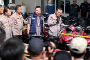 Sindikat Lintas Negara Penjual Sepeda Motor Ditangkap Polda Jateng