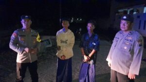 Sambang Pesisir Pantai wilayah Tegaldlimo, Polisi Tingkatkan Patroli Dialogis