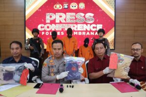 Polres Jembrana Gelar Press Release Kasus Persetubuhan Terhadap Anak Di Bawah Umur