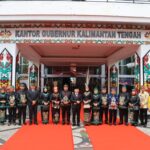 Kapolda Hadiri Upacara Peringatan HUT Ke-67 Provinsi Kalteng di Kantor Gubernur