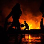 Ratusan Kios Pasar Karangkobar Banjarnegara Ludes Dilalap Api