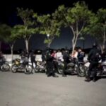 Tim Patroli Samapta Polrestabes Semarang Amankan Puluhan Pebalap Liar
