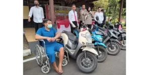 Residivis Pencuri Motor Beraksi 15 Lokasi Ditangkap Polisi