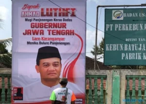 Bermunculan, Spanduk Dukungan ke Irjen Polisi Ahmad Luthfi Maju Pilgub Jateng