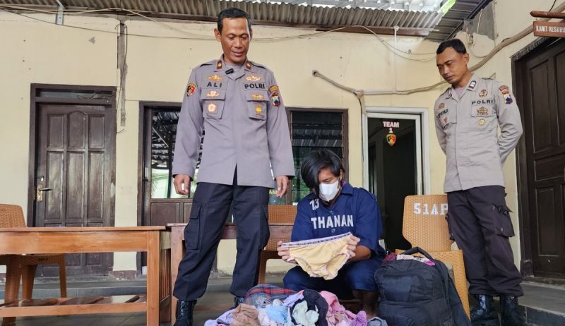 Demi Hasrat Seksual, Penjual Siomay di Semarang Curi 675 Celana Dalam Wanita sejak 2022