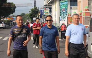 Peduli Kesehatan, Rutan Banjarnegara Gelar Jalan Sehat Sejauh 5 KM