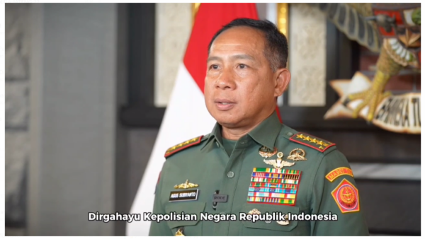 Video Panglima TNI Bagikan Visi Baru untuk Kerja Sama TNI-Polri di Hari Bhayangkara ke-78