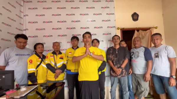 Video: Komunitas Ojol MAXXIM Banjarnegara Dukung Irjen Pol. Ahmad Lutfhi Maju Calon Gubernur Jateng