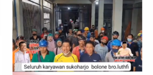 Video Bolone Bro Luthfi : Karyawan Sinar Sakti Kimia Sukoharjo Dukung Ahmad Luthfi Menjadi Gubernur Jateng 2024