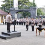 Kapolres Rembang Pimpin Serah Terima Jabatan Wakapolres & Kapolsek Gunem