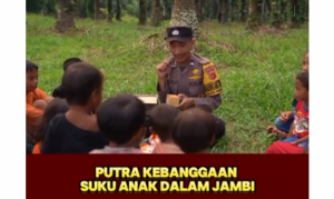 VIDEO: POLISI RIMBA, PUTRA KEBANGGAAN SUKU ANAK DALAM DI JAMBI