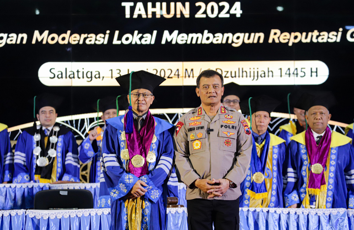 Bersama Mahasiswa UIN Salatiga, Kapolda Jateng Mencontohkan Sikap Toleransi Rasulullah