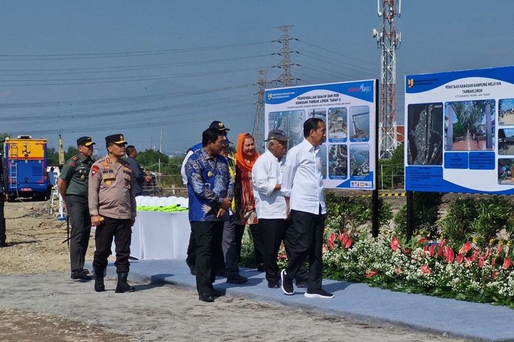 Jokowi Targetkan Proyek Penangkal Rob di Tambaklorok Semarang Selesai Bulan Agustus