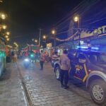 Polisi Kawal Pawai 1000 Obor Ramaikan Malam Hari Raya Idul Adha 1445 H