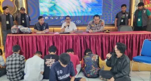 Delapan Pelaku Tawuran Tewaskan Satu Orang di Semarang Diamankan Polrestabes Semarang