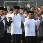 Presiden Jokowi Laksanakan Shalat Idul Adha di Semarang