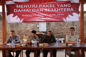 Agar Desa Pakel Damai dan Sejahtera, Polresta Banyuwangi Inisiasi Dialog Semua Pihak