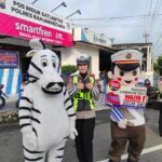 Turun ke Jalan, Sat Lantas Polres Banjarnegara Sosialiasikan Tertib Lalu Lintas