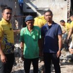 Bedah Rumah Sambut Hari Bhayangkara Ke-78 Dipantau Kapolres Jembrana